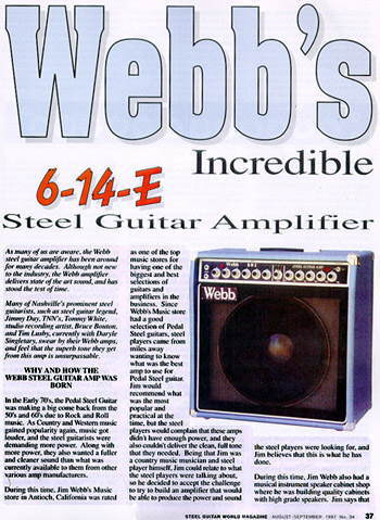Steel Guitar World Magazine
